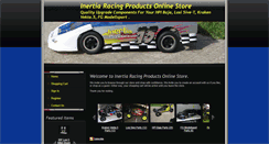 Desktop Screenshot of inertiaracingproductsqs.com